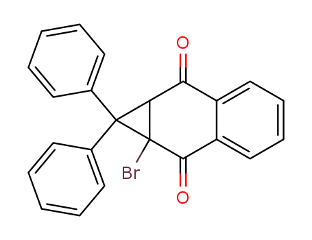7a-Bromo-1,1-diphenyl-1a,7a-dihydro-1H-cyclopropa[b]naphthalene-2,7-dione