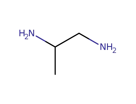 Molecular Structure of 78-90-0 (1,2-Diaminopropane)