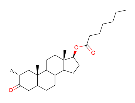 17beta-Hydroxy-2alpha-methyl-5alpha-Androstan-3-one heptanoate13425-31-5