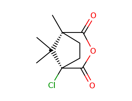 3-Oxabicyclo[3.2.1]octane-2,4-dione, 1-chloro-5,8,8-triMethyl-, (1R)- (9CI)