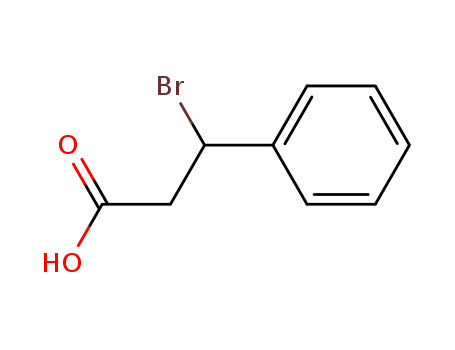 Benzenepropanoic acid, β-bromo-