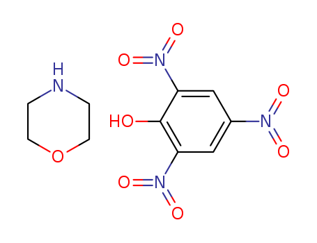 morpholine; 2,4,6-trinitrophenol cas  24163-55-1