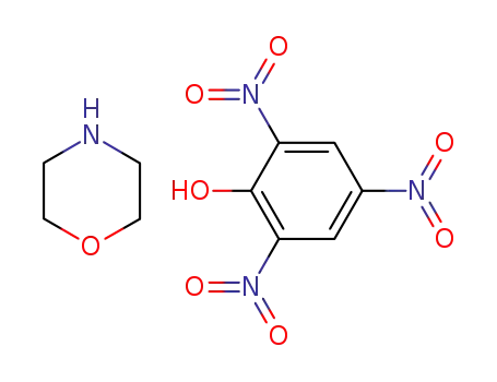 Molecular Structure of 24163-55-1 (2,4,6-trinitrophenol - morpholine (1:1))