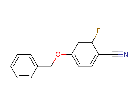 Benzonitrile, 2-fluoro-4-(phenylmethoxy)-