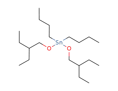 Molecular Structure of 819792-09-1 (dibutyl-bis(2-ethylbutyloxy)tin)