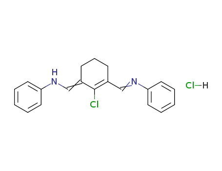 N-[(3-(ANILINOMETHYLENE)-2-CHLORO-1-CYCLOHEXEN-1-YL)METHYLENE]ANILINE MONOHYDROCHLORIDE