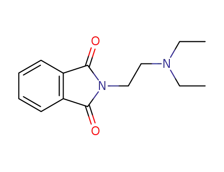 Molecular Structure of 6821-06-3 (2-(2-diethylaminoethyl)-1H-isoindole-1,3(2H)-dione)