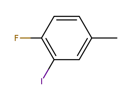 Molecular Structure of 452-82-4 (4-FLUORO-3-IODOTOLUENE)