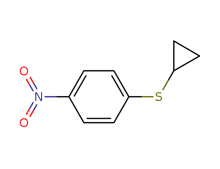 cyclopropyl(4-nitrophenyl)sulfane