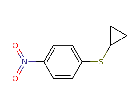 cyclopropyl(4-nitrophenyl)sulfane