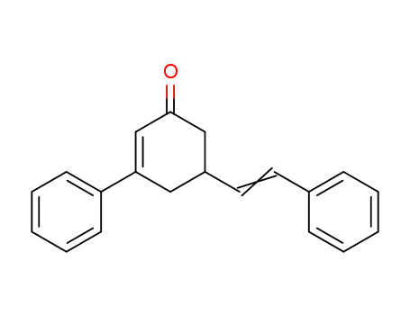 3-phenyl-5-styryl-cyclohex-2-enone