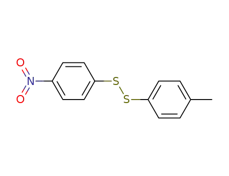 Molecular Structure of 14756-51-5 (Disulfide, 4-methylphenyl 4-nitrophenyl)