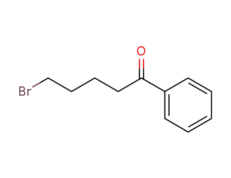 Molecular Structure of 4509-91-5 (1-Pentanone, 5-bromo-1-phenyl-)