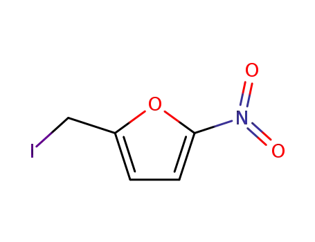 Molecular Structure of 4077-58-1 (2-(iodomethyl)-5-nitrofuran)