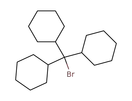 bromo-tricyclohexyl-methane
