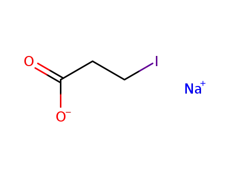 Molecular Structure of 77545-96-1 (sodium-3-iodopropionate)