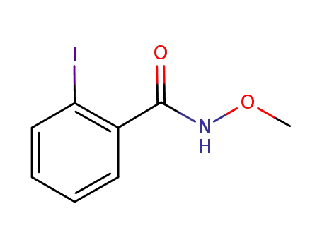 Molecular Structure of 1225463-02-4 (2-iodo-N-methoxybenzamide)