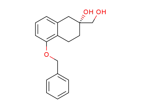 ((2R)-5-benzyloxy-2-hydroxy-1,2,3,4-tetrahydronaphth-2-yl)methanol