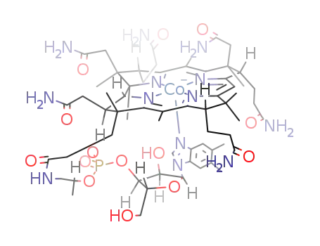 Molecular Structure of 18534-66-2 (Cob(I)alamin)