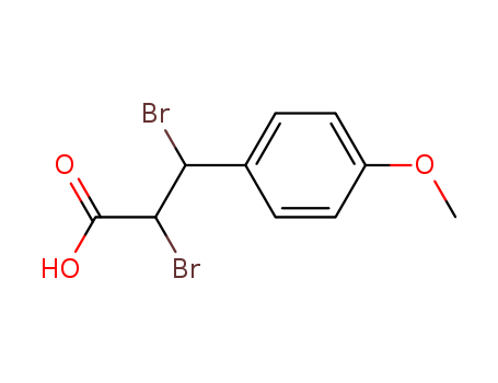 2,3-DIBROMO-3-(P-METHOXYL)PHENYL PROPIONIC ACID