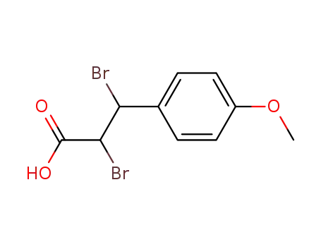 2,3-DIBROMO-3- (P-METHOXYL) 페닐 프로피온산