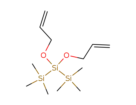Molecular Structure of 101347-38-0 (2,2-bis(allyloxy)hexamethyltrisilane)