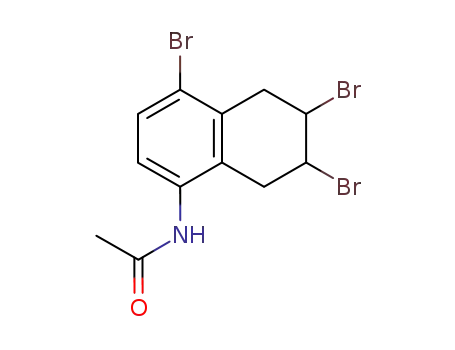<i>N</i>-(4,6,7-tribromo-5,6,7,8-tetrahydro-[1]naphthyl)-acetamide