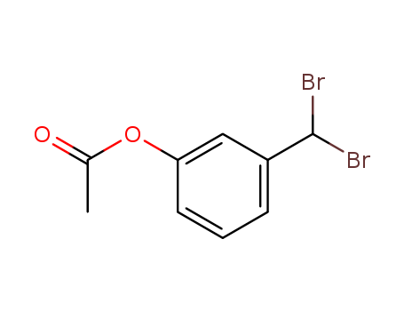 Phenol, 3-(dibromomethyl)-, 1-acetate