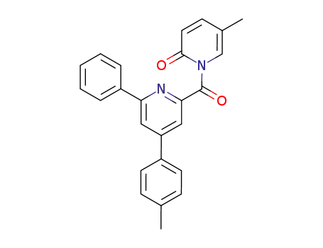 2(1H)-Pyridinone,
5-methyl-1-[[4-(4-methylphenyl)-6-phenyl-2-pyridinyl]carbonyl]-