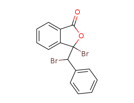 1(3H)-Isobenzofuranone, 3-bromo-3-(bromophenylmethyl)-