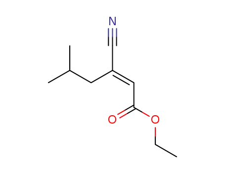 Molecular Structure of 1335223-63-6 ((E)-ethyl 5-methyl-3-cyanohex-2-enoate)