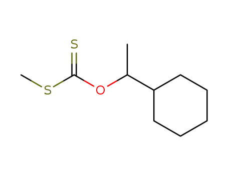 Molecular Structure of 99977-91-0 (dithiocarbonic acid <i>O</i>-(1-cyclohexyl-ethyl ester)-<i>S</i>-methyl ester)