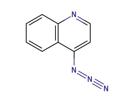 Molecular Structure of 32112-94-0 (Quinoline, 4-azido-)