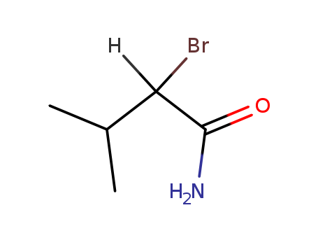 2-bromo-3-methyl-butanamide cas  7472-46-0