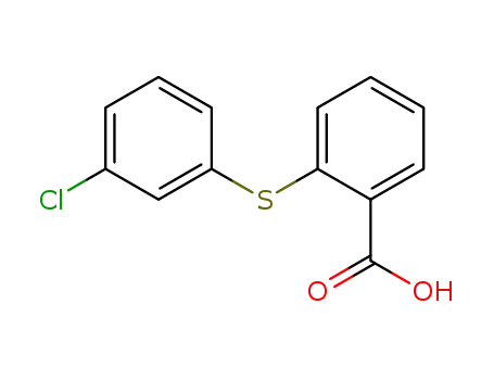 2-(3-클로로페닐티오)벤조산