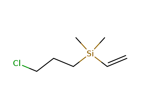 Molecular Structure of 88820-71-7 (3-Chloropropydimethylvinylsilane)