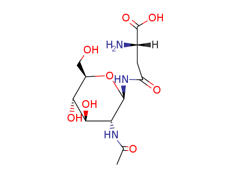 2-ACETAMIDO-1-BETA-[L-ASPARTAMIDO]-1,2-DIDEOXY-D-GLUCOSE