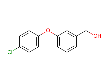 Molecular Structure of 72714-63-7 (Benzenemethanol, 3-(4-chlorophenoxy)-)