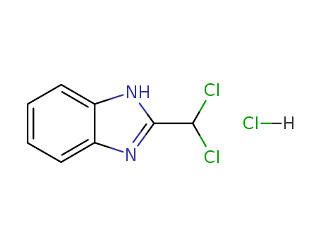 1H-Benzimidazole,2-(dichloromethyl)-, hydrochloride (1:1)