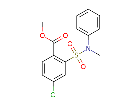 4-Chloro-2-(N-methyl-N-phenylsulfonamide)benzoicacid methyl ester