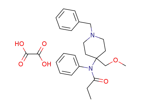 N-(1-Benzyl-4-(methoxymethyl)-4-piperidyl)-N-phenylpropionamide oxalate
