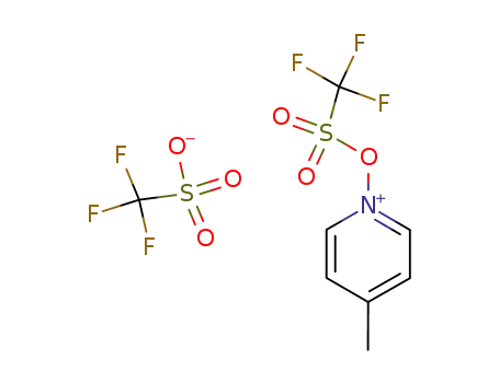 Trifluoro-methanesulfonate4-methyl-1-trifluoromethanesulfonyloxy-pyridinium;