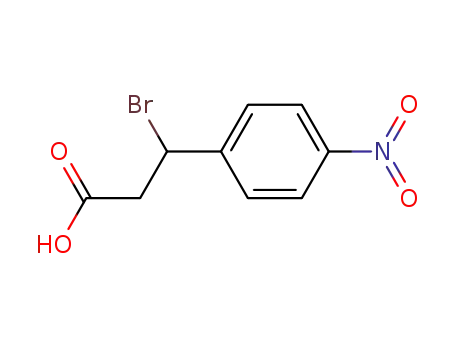 3-Bromo-3-(p-nitrophenyl)propionic acid