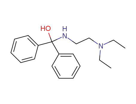 (2-Diethylamino-ethylamino)-diphenyl-methanol