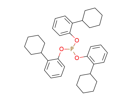 Molecular Structure of 13423-78-4 (tris(2-cyclohexylphenyl) phosphite)