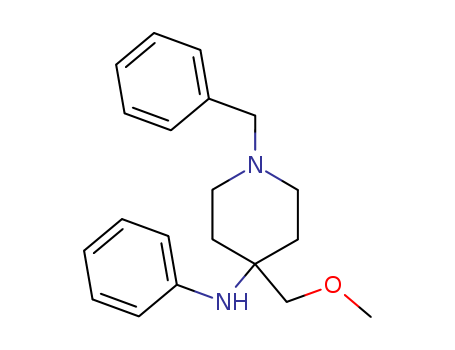 1-Benzyl-4-phenylamino-4-(methoxymethyl)piperidine