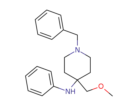 1-ベンジル-4-(メトキシメチル)-N-フェニルピペリジン-4-アミン