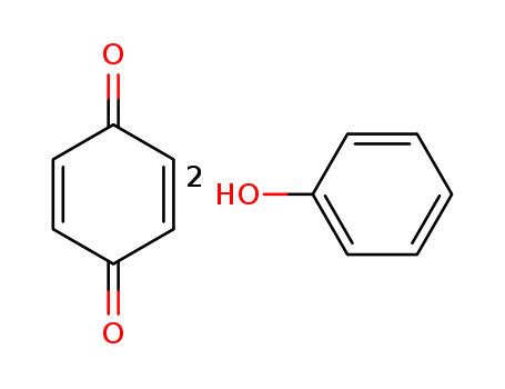 p-Benzoquinone, compd. with phenol (1:2) cas  4370-52-9
