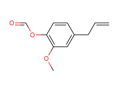 Molecular Structure of 10031-96-6 (4-allyl-2-methoxyphenyl formate)