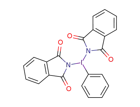 Molecular Structure of 86451-26-5 (2,2'-(phenyl-λ<sup>3</sup>-iodanediyl)bis(isoindoline-1,3-dione))